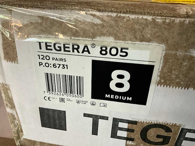 Partij tegera 805 werkhandschoen - afbeelding 5 van  6