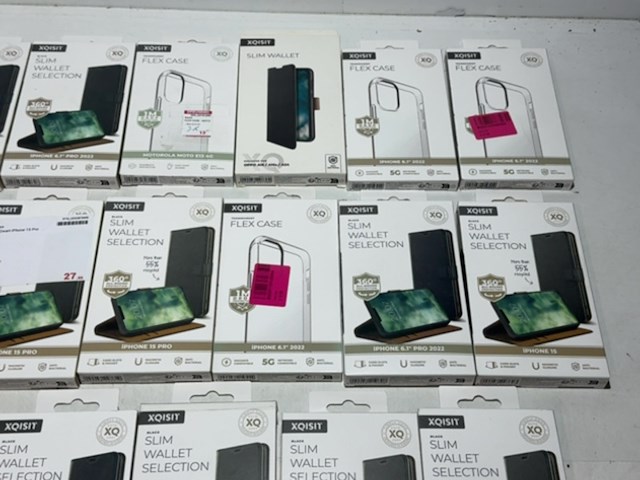 Partij telefoon hoesjes en screen protectors, xqisit - afbeelding 6 van  7