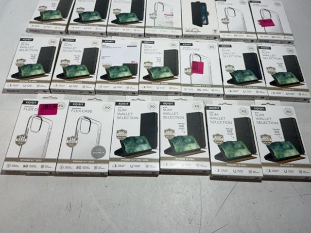 Partij telefoon hoesjes en screen protectors, xqisit - afbeelding 7 van  7