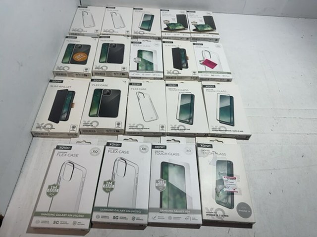 Partij telefoonhoesjes, xqisit, 19 stuks - afbeelding 2 van  2