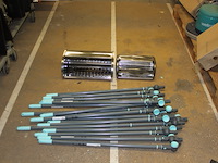 Partij telescoop stelen c.a. 18 stuks + broodbak 2 stuks - afbeelding 5 van  11