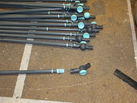 Partij telescoop stelen c.a. 18 stuks + broodbak 2 stuks - afbeelding 6 van  11