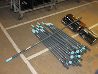 Partij telescoop stelen c.a. 18 stuks + broodbak 2 stuks - afbeelding 7 van  11