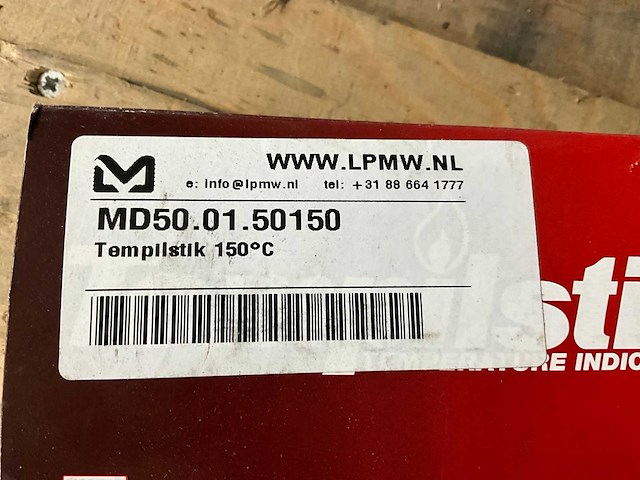 Partij tempilstik temperatuurindicator - afbeelding 5 van  5