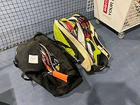 Partij tennisrackets + opslagkist - afbeelding 2 van  5