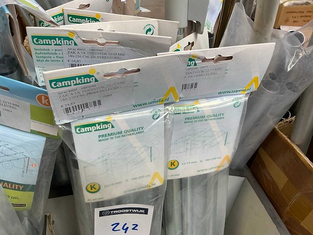 Partij tent- tarp en luifelstokken - afbeelding 4 van  16