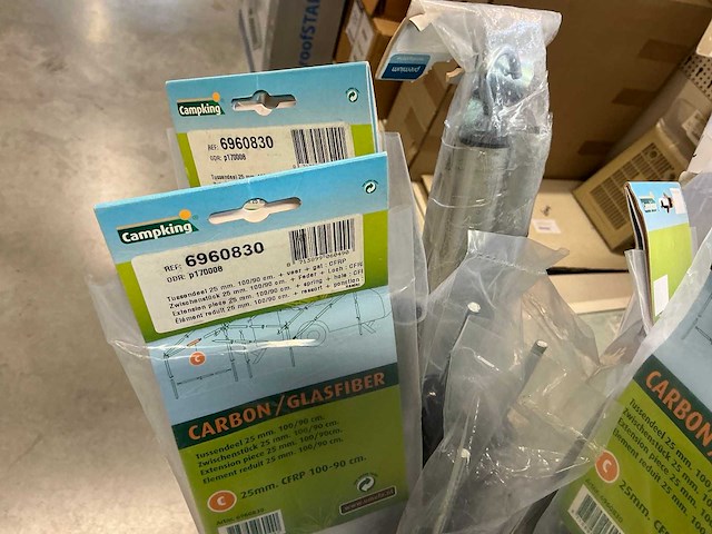 Partij tent- tarp en luifelstokken - afbeelding 11 van  16