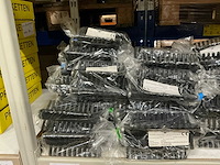 Partij terlouw techniek set borstels z&h lang kleurc-groen&blauw (48x) - afbeelding 2 van  2