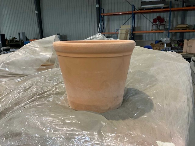 Partij terracotta bloempotten - afbeelding 2 van  8
