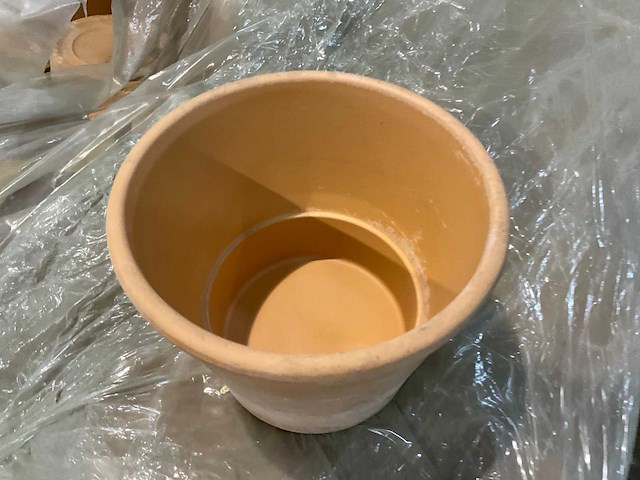 Partij terracotta bloempotten - afbeelding 3 van  8