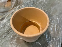 Partij terracotta bloempotten - afbeelding 3 van  8
