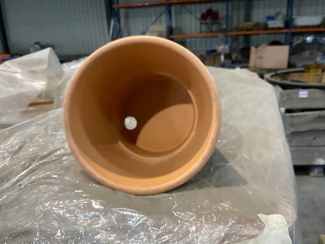 Partij terracotta bloempotten - afbeelding 4 van  8
