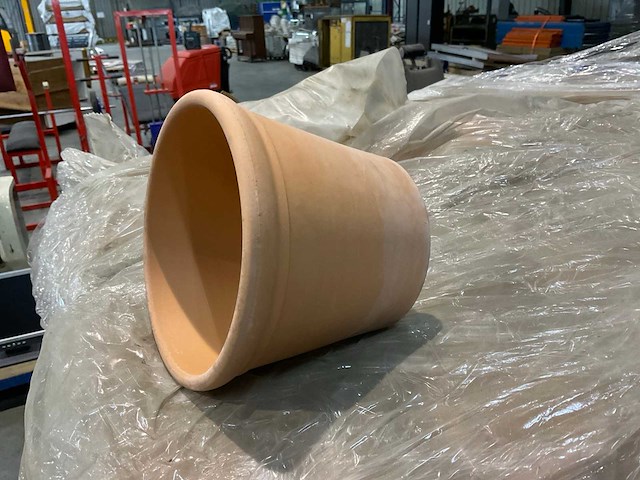 Partij terracotta bloempotten - afbeelding 5 van  8