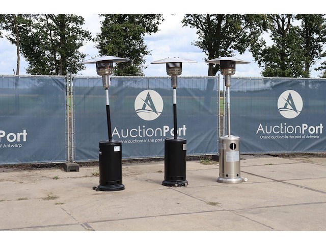 Partij terrasverwarmers eurom thg 14000 rvs 14kw 3 stuks - afbeelding 1 van  1