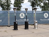 Partij terrasverwarmers eurom thg 14000 rvs 14kw 3 stuks