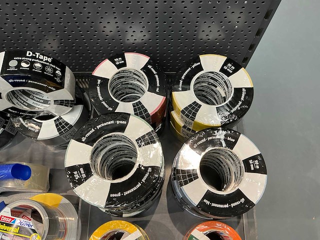 Partij tesa & d-tape diverse tape (49x) - afbeelding 2 van  2