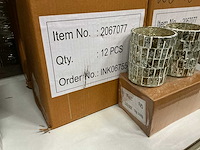 Partij theelichthouders h10xd8cm (48x) - afbeelding 4 van  4