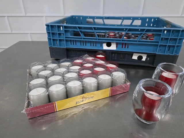 Partij theelichthouders - afbeelding 1 van  6