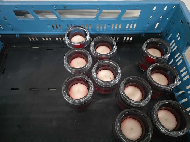 Partij theelichthouders - afbeelding 2 van  6