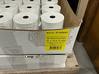 Partij thermorollen 57x70x12mm 48grs thermo (550x) - afbeelding 2 van  2