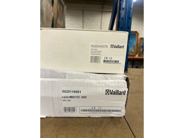 Partij thermostaten, verwarmingsregelaars en toebehoren vaillant - afbeelding 4 van  4