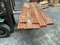 Partij thermowood triple rhombusprofiel - diverse afmetingen - afbeelding 2 van  3
