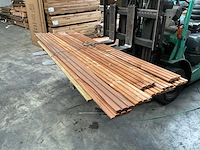Partij thermowood triple rhombusprofiel - diverse afmetingen - afbeelding 3 van  3