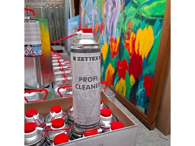 Partij thinner en profi cleaner o.a. zettex, blikken en spuitbussen - afbeelding 9 van  9