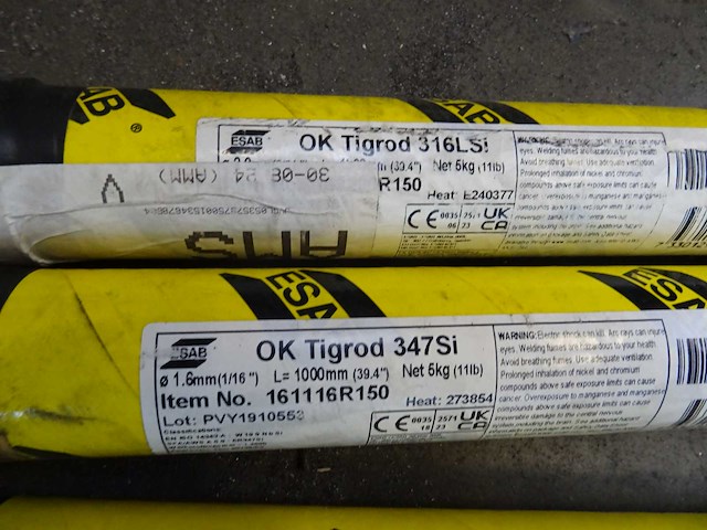 Partij tig lasdraad (15x) - afbeelding 2 van  8