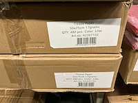 Partij tissue paper 50x75cm 17grams lilac (7200x) - afbeelding 2 van  2