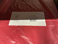 Partij tissue paper lime green/d.blue&red 50x75cm (12000x) - afbeelding 3 van  7