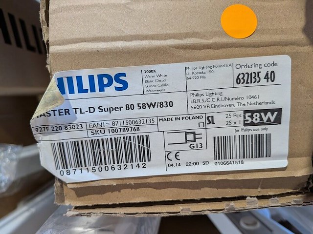 Partij tl-buizen en armaturen, philips - afbeelding 10 van  11