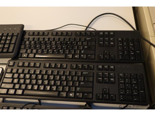 Partij toetsenborden en muizen, divere merken o.a. logi toetsenbord k120 & hp - afbeelding 2 van  5