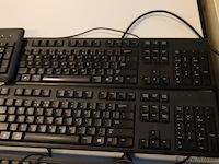 Partij toetsenborden en muizen, divere merken o.a. logi toetsenbord k120 & hp - afbeelding 2 van  5