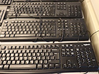 Partij toetsenborden en muizen, divere merken o.a. logi toetsenbord k120 & hp - afbeelding 3 van  5