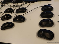 Partij toetsenborden en muizen, divere merken o.a. logi toetsenbord k120 & hp - afbeelding 5 van  5