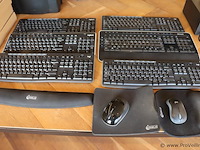 Partij toetsenborden, muis & muismatten