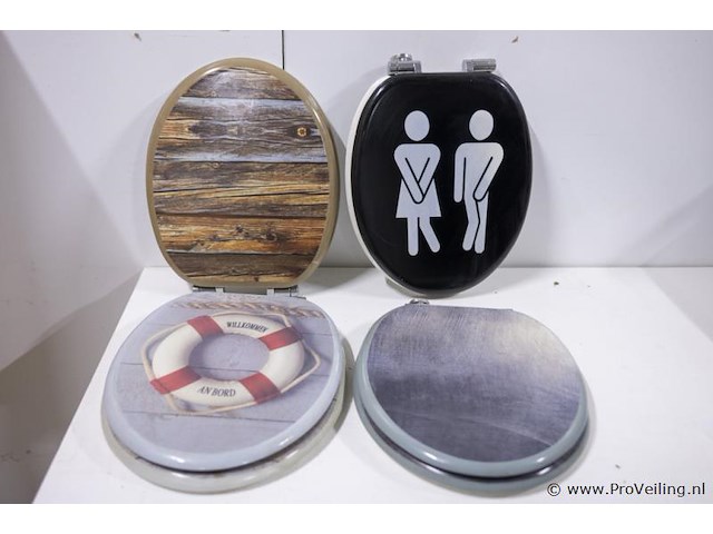 Partij toiletbrillen excl. bevestigingsmateriaal - 30 stuks - afbeelding 1 van  8