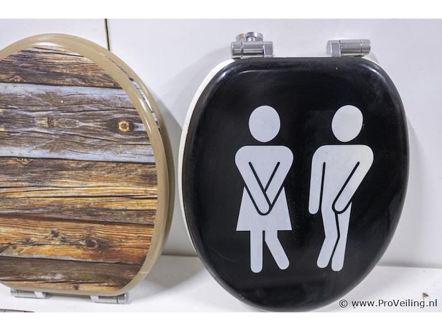 Partij toiletbrillen excl. bevestigingsmateriaal - 30 stuks - afbeelding 3 van  8