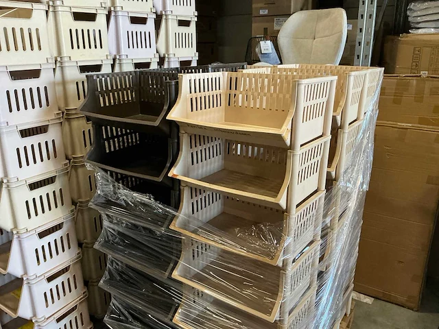 Partij tomaro stapelbakken 40x32xh18cm (42x) - afbeelding 1 van  5