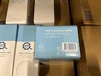 Partij top quality polyzakjes (ldpe) 18x17cm = (10/4x27cm) (275000x) - afbeelding 3 van  5