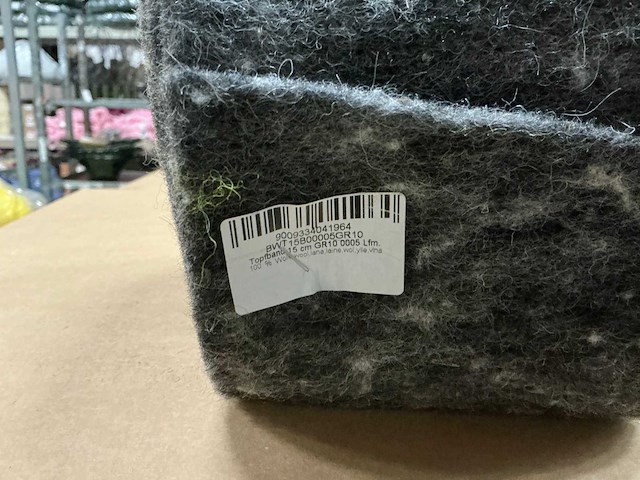 Partij topfband 15cm gr10 0005 lfm 100% wol (168x) - afbeelding 3 van  5