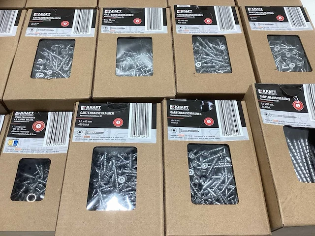 Partij torx houtschoeven 10520 duizend stuks - afbeelding 2 van  6