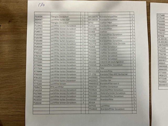 Partij tractor filters - afbeelding 4 van  4