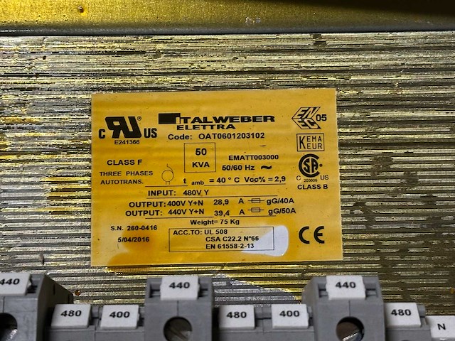 Partij transformatoren/autotransformers trafo's - afbeelding 8 van  9