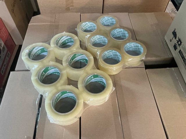 Partij transparant tape - afbeelding 2 van  6