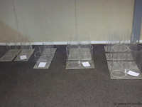Partij transparante acryl cilinders - afbeelding 1 van  6