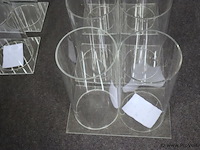 Partij transparante acryl cilinders - afbeelding 2 van  6