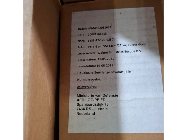Partij transport locks, void-guard - afbeelding 6 van  6