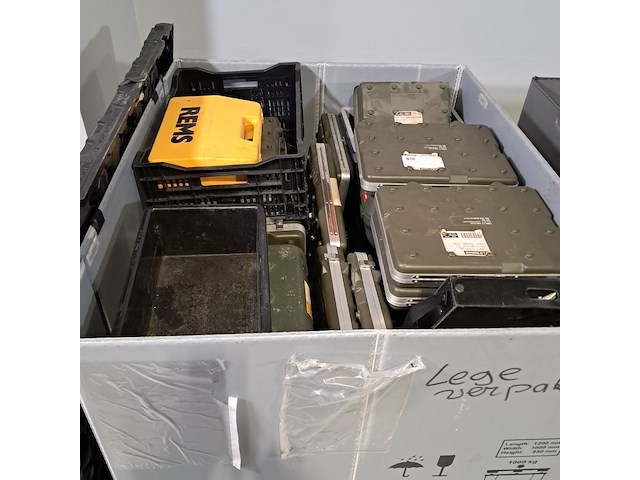 Partij transportkoffers en rugtassen - afbeelding 6 van  12